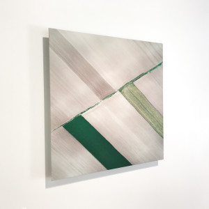 Elizabeth Thomson, Out on the Plain - geometric abstraction, 2020