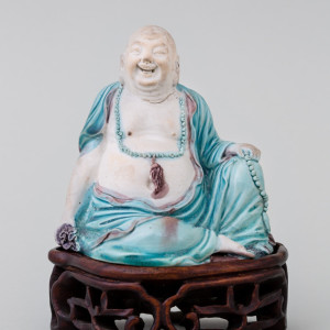 A FIGURE OF BUDAI, Kangxi (1662 – 1722)