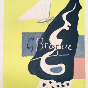 Georges Braque, Poster for Braque Graveur, Berggruen & Co. Gallery, Paris, 1963