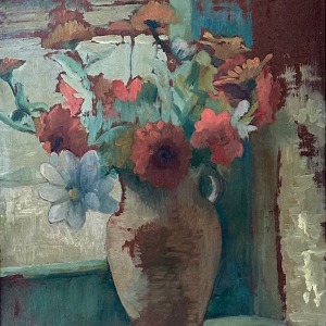 Rodrigo Moynihan, Still Life with Flowers, c. 1938