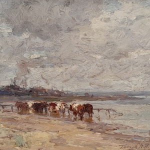 John Terrick Williams, Landscape near Poole, Dorset, c. 1910