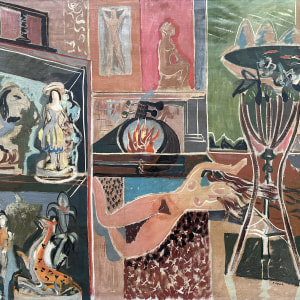 Derrick Sayer, Interior, c. 1948