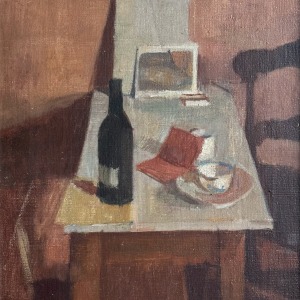 Philip Matthews, Still Life in Beaufort Street, Chelsea, 1953