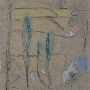 René Audebès, Abstrait lyrique III, 1944