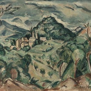 Othon Friesz, Paysage Méounès, 1920