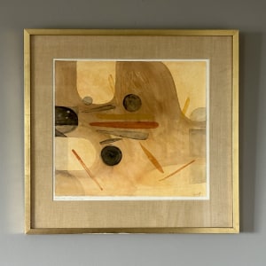 Alan Reynolds, Yellow and Ochre Composition, 1964