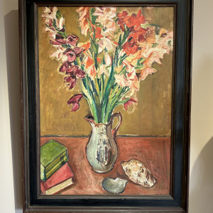 Edward Wolfe, Still Life with Fuchsias in a Jug, c. 1930