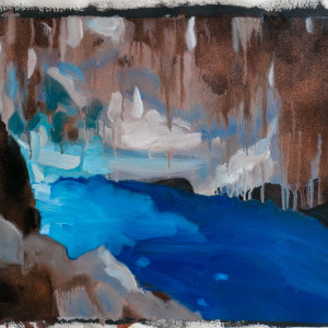 Melora Griffis, museum cave, 2017