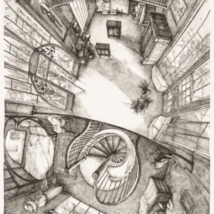 Érik Desmazières, L'Atelier de Louis Icart, 1980