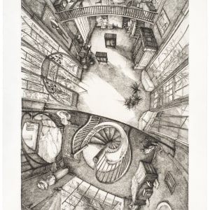 Érik Desmazières, L'Atelier de Louis Icart, 1980