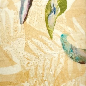Helena Arellano Mayz, Hojarasca II - 2,3 - Diptyque, 2025