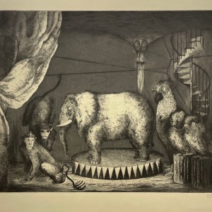 Marjan Seyedin, L'Odyssée de l'éléphant I, 2024