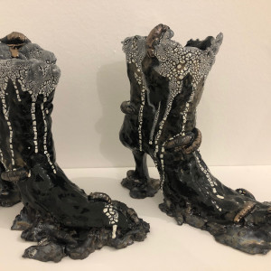 Paloma Proudfoot, The union of a human foot and a shoe is actually a monstrous custom, 2019