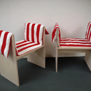 Studio LW, SDH Chairs (two chairs), 2014