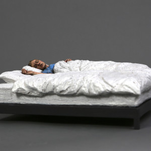 Maquette for Sleeping Man, 2021