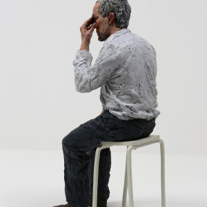 Untitled (Man on a Stool), 2010