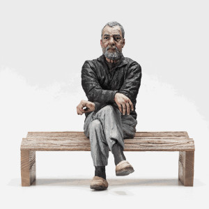 Maquette for John (Seated), 2014