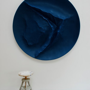 From A Mountain Stream (Ocean Blue), 2019