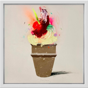 Fran Mora, Helado - Ice cream, 2022
