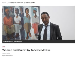 Women and Guleet by Tadesse Mesfin