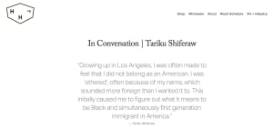 In Conversation | Tariku Shiferaw Image