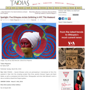 Spotlight: Five Ethiopian Artists Exhibiting in NYC This Weekend