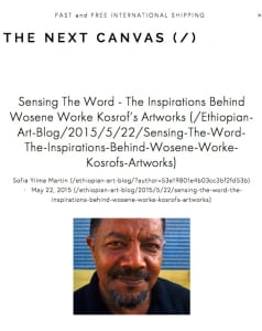Sensing The Word - The Inspirations Behind Wosene Worke Kosrof’s Artworks