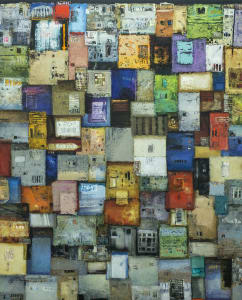 Addis Gezehagn, Floating City IV, 2017. Courtesy of the Artist and Addis Fine Art