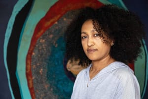 © Merikokeb Berhanu, courtesy of the artist, Addis Fine Art, and Esther Schipper, Berlin, Paris, Seoul. Photo: Dawn Whitmore