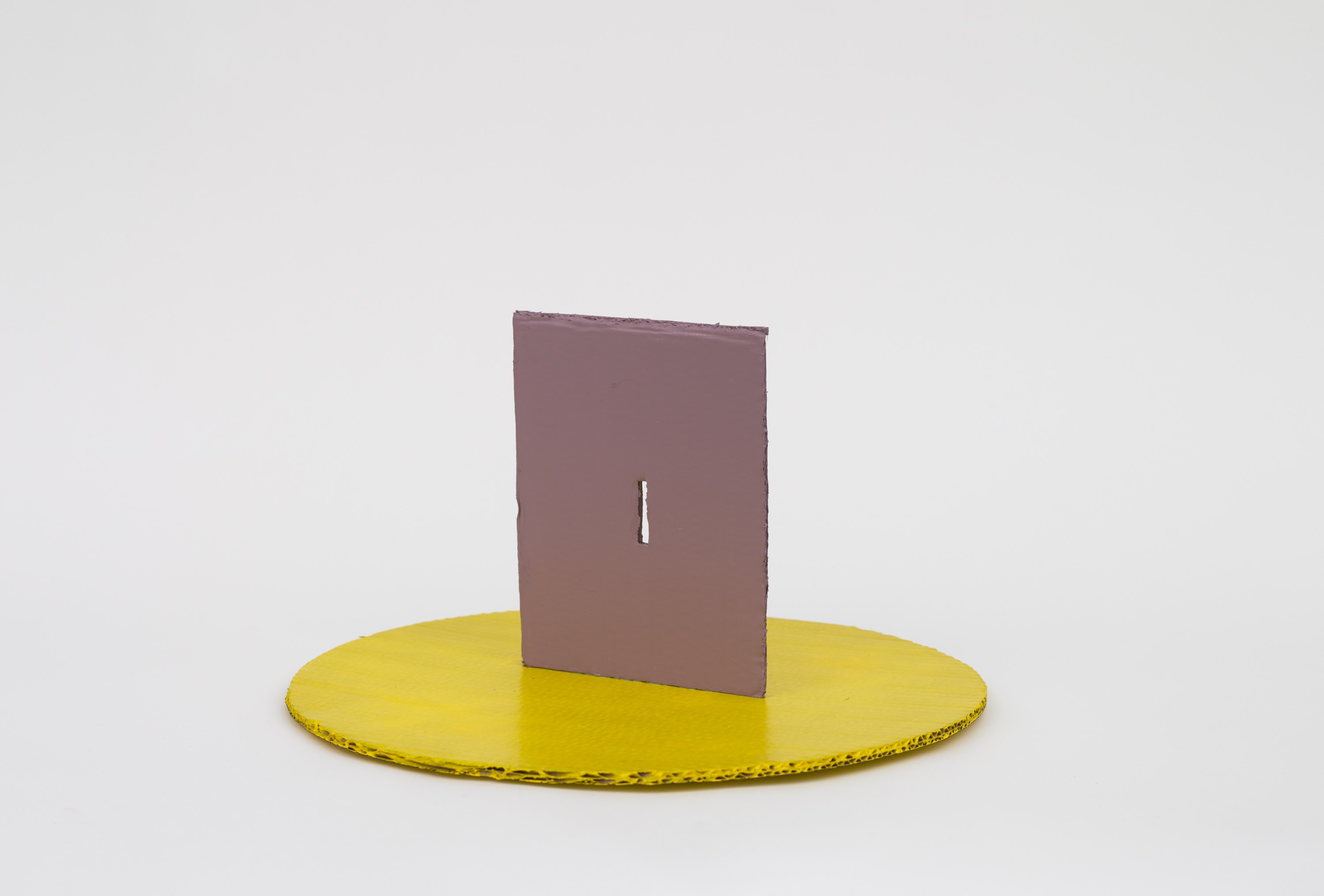 View Finder, 2022 cardboard, pigment and acrylic varnish 20.5 × 40 × 40 cm (8 × 15 ¾ × 15...