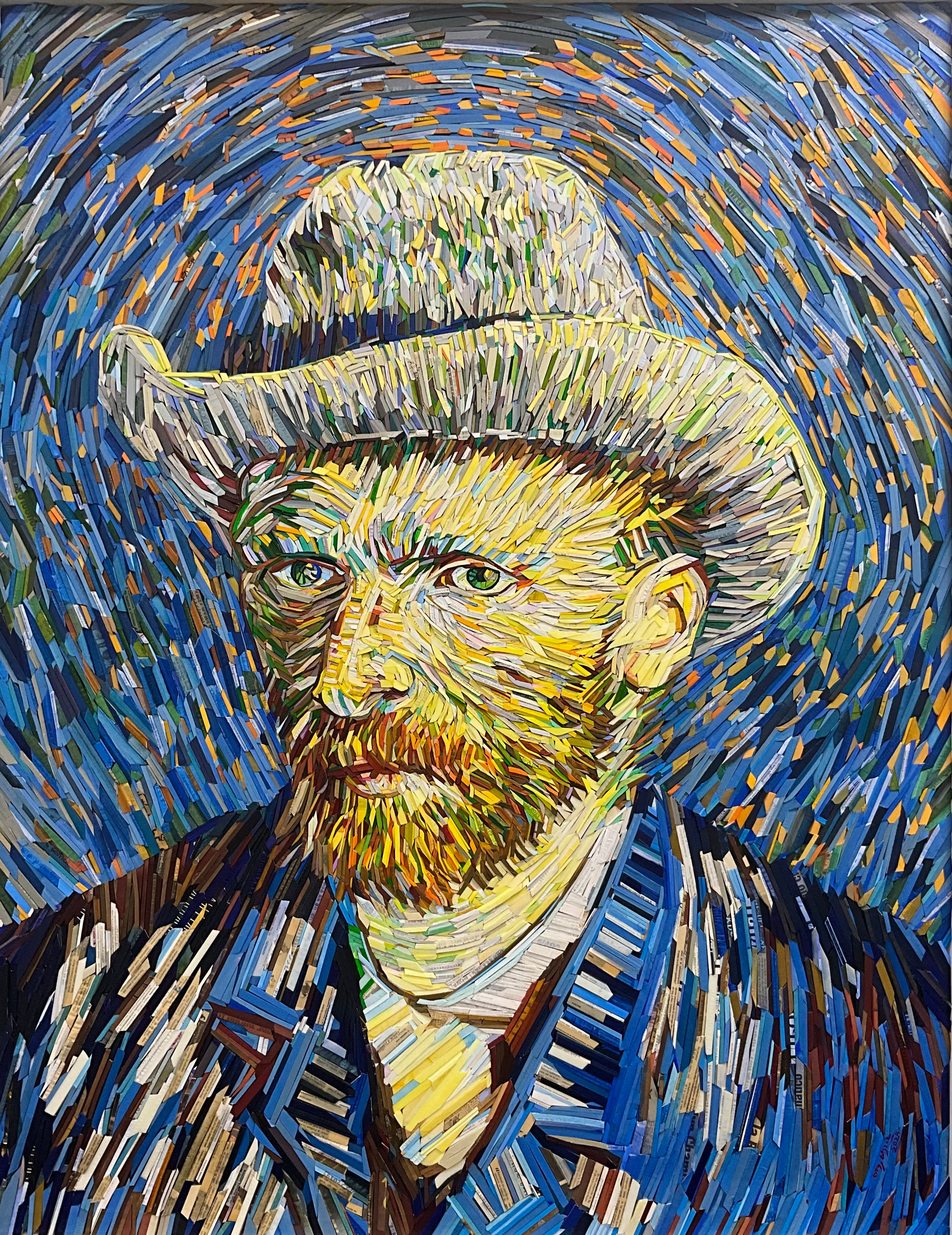 Kyuhak Lee, Self Portrait in a Felt Hat. 1887, 2024