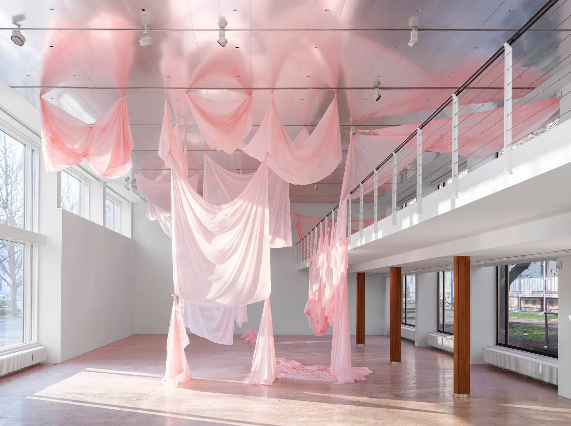 Karla Black, Thrown Towards Home, 2024