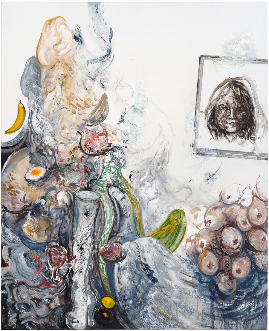 Maggi Hambling Sarah Lucas II, 2013 Oil on canvas 152.4 x 121.9 cm (60 x 48 inches)