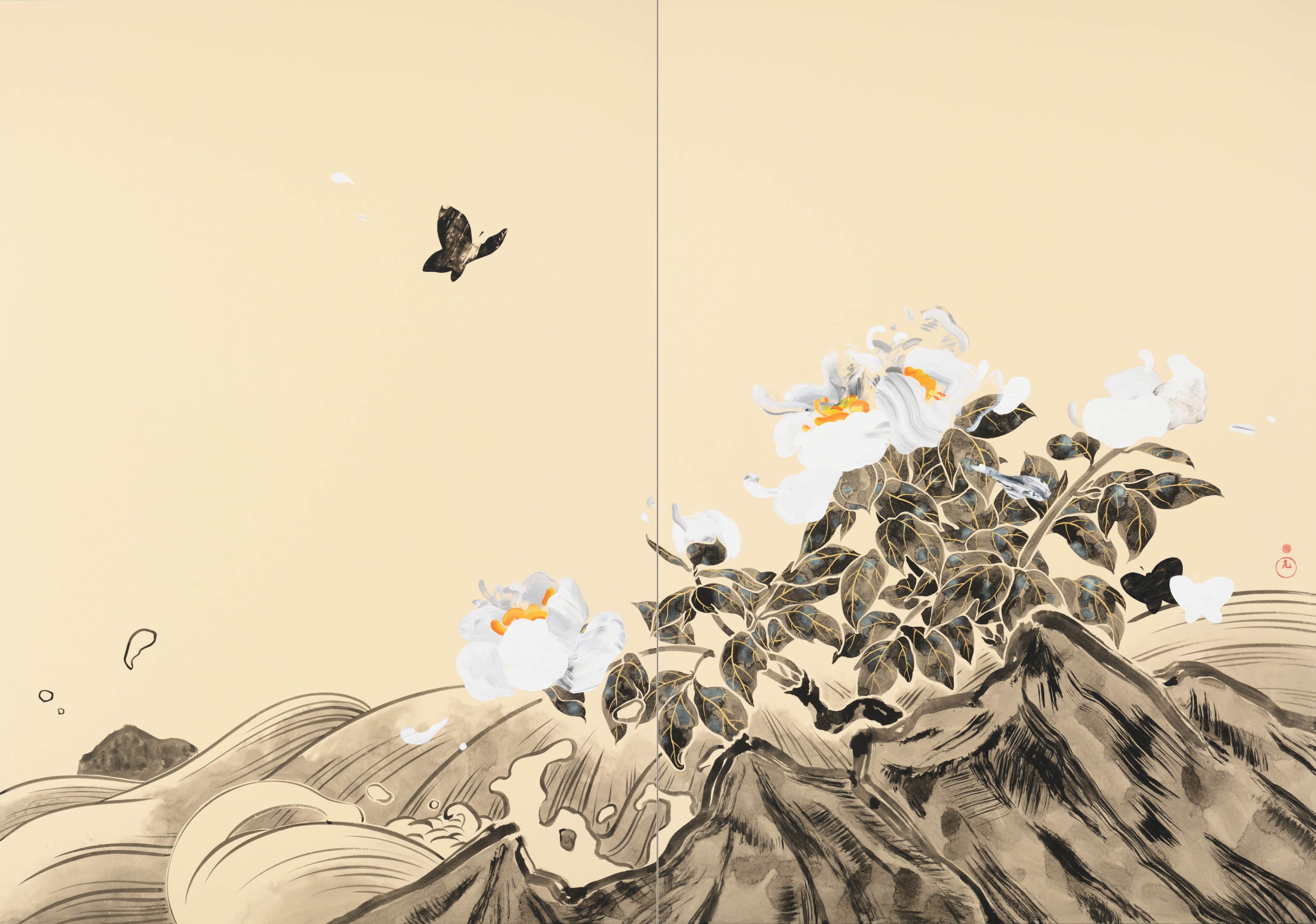 品川亮 RYO SHINAGAWA, 石橋圖 Stone bridge, 2023