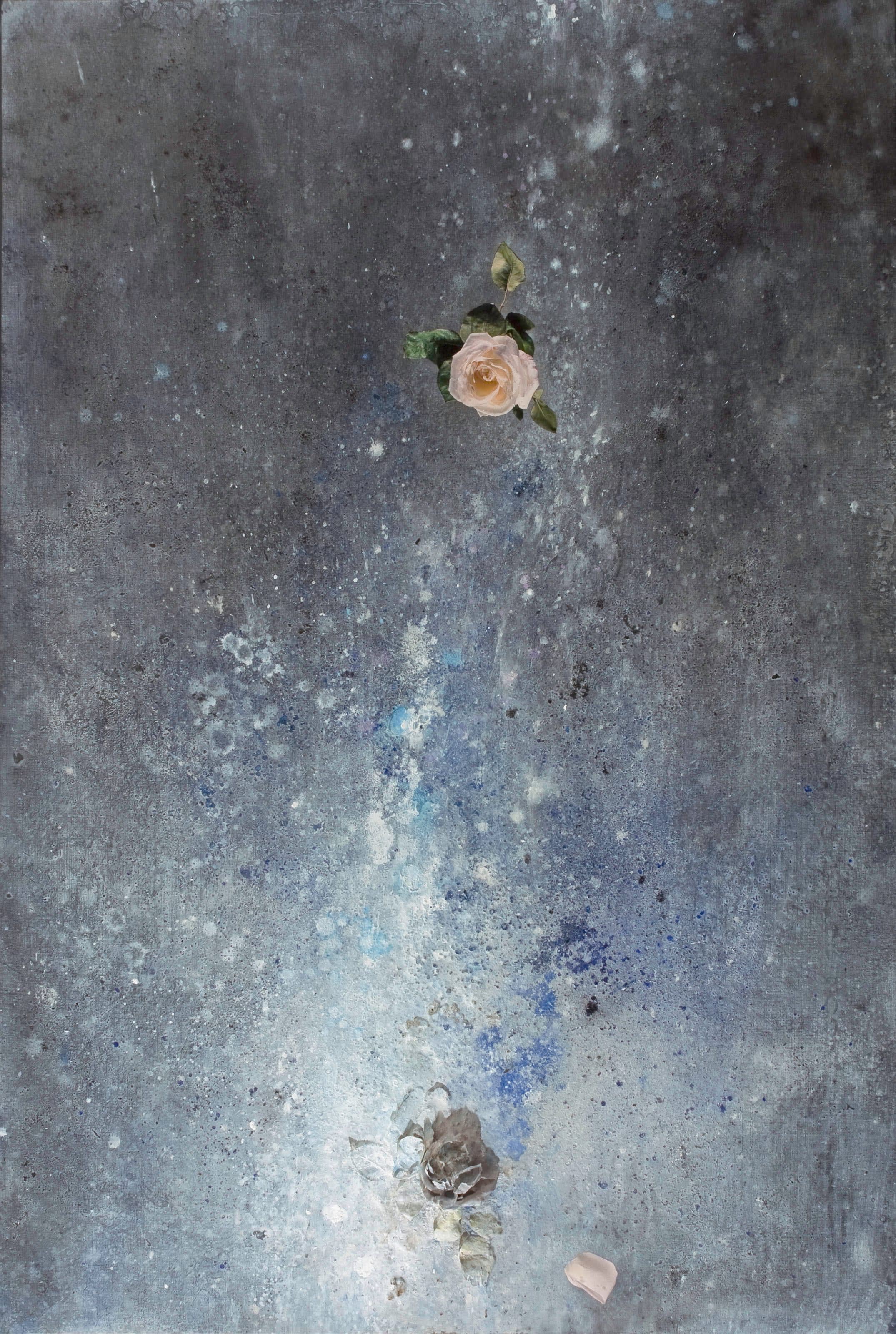 司徒強 SZETO Keung 水中之像 An Image in the Water, 2006-2007 壓克力顏料、複合媒材/麻布 Acrylic, mixed media on linen 72 1/4 x 48...