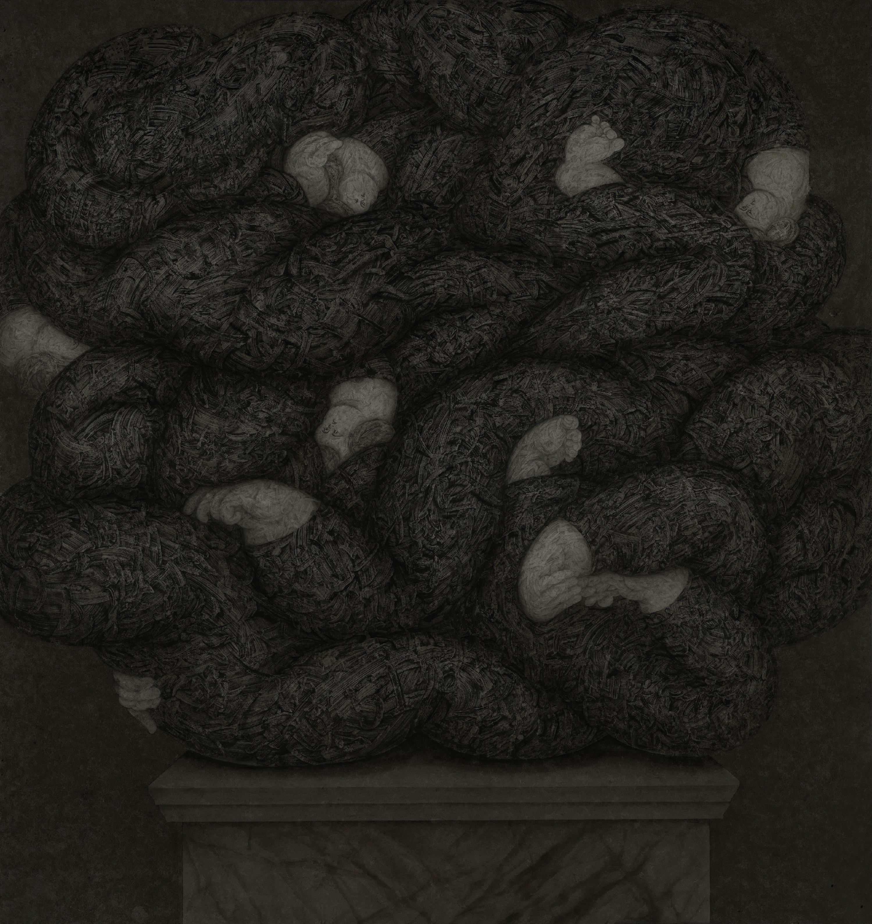 顏妤庭 YEN Yu-Ting, 群像 Group Portrait, 2023