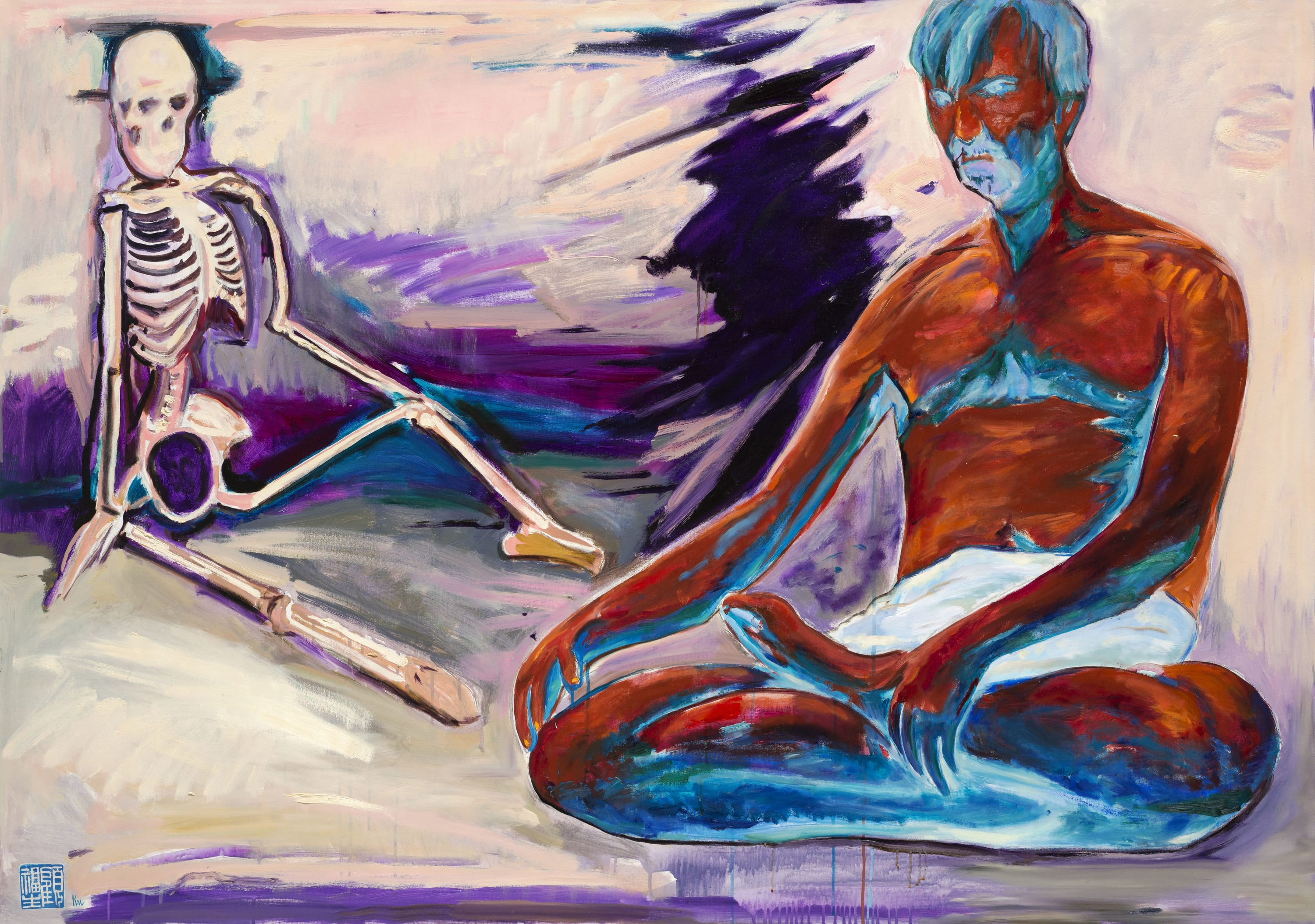顧福生 Fu-Sheng KU, 比肩 Side by Side, 2014