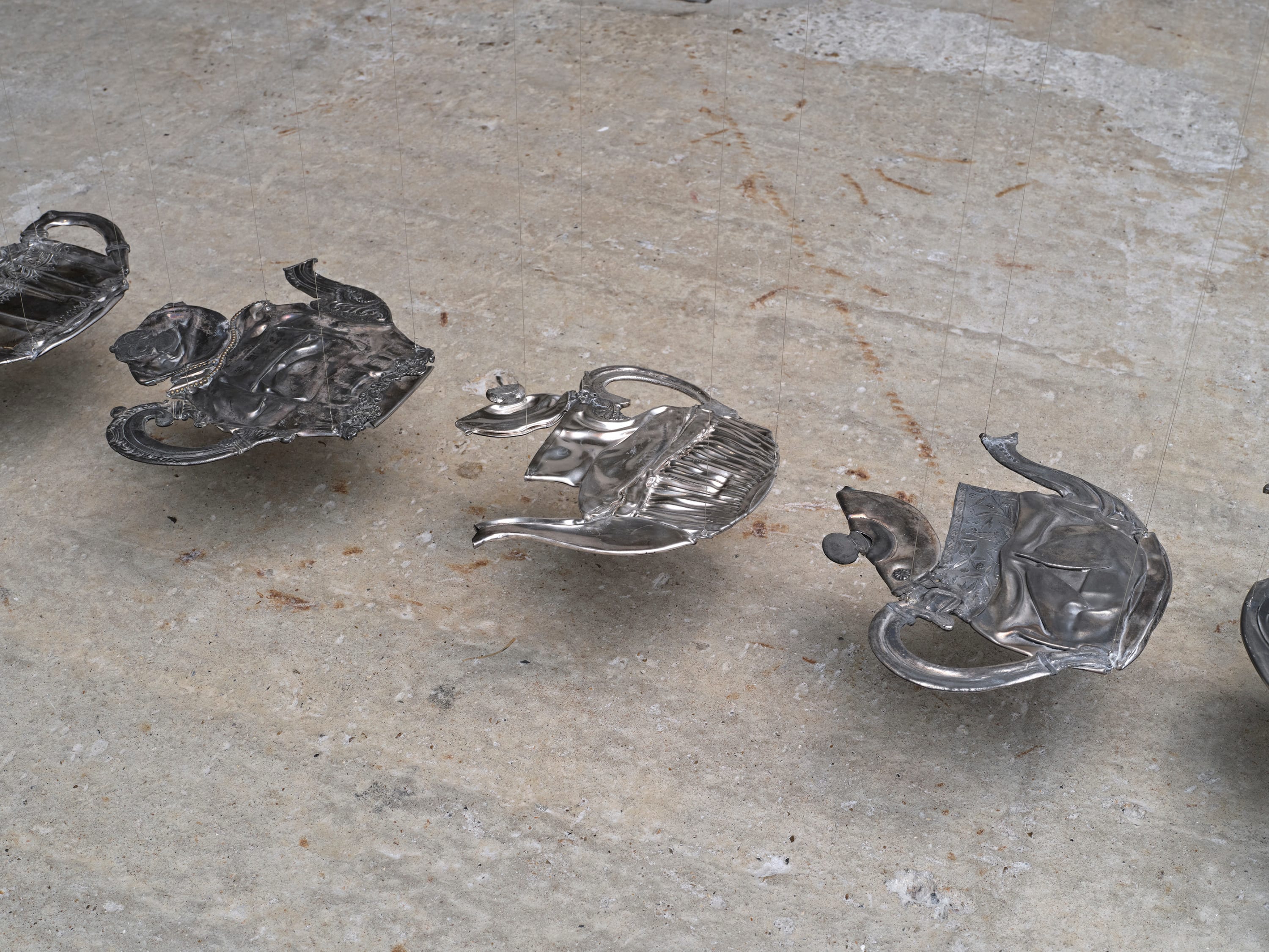 CORNELIA PARKER, Endless Tea, 2022