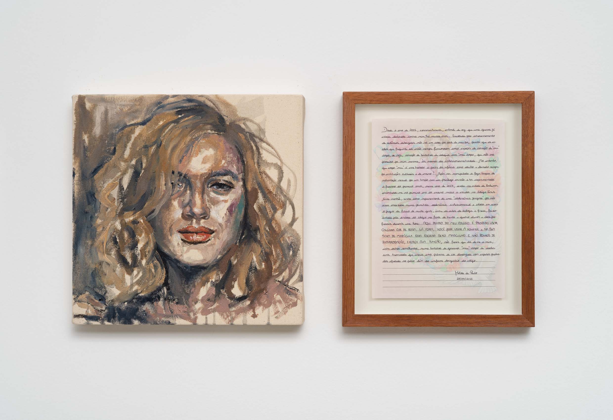 Panmela Castro, Hilda de Paulo, série Retratos Relatos, 2021