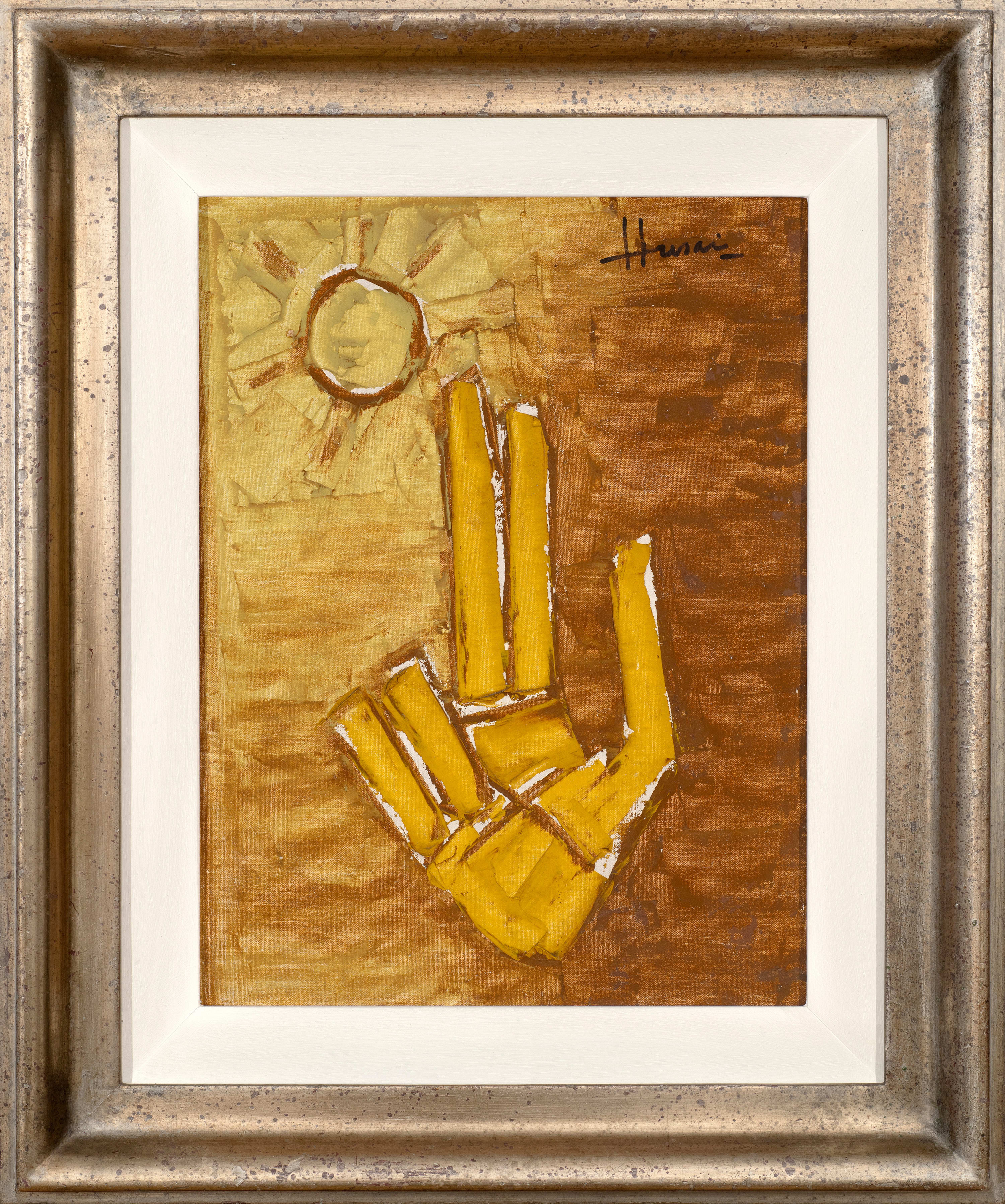 Maqbool Fida Husain, Tripatāka Mudra (Circa 1970s), Circa 1970s