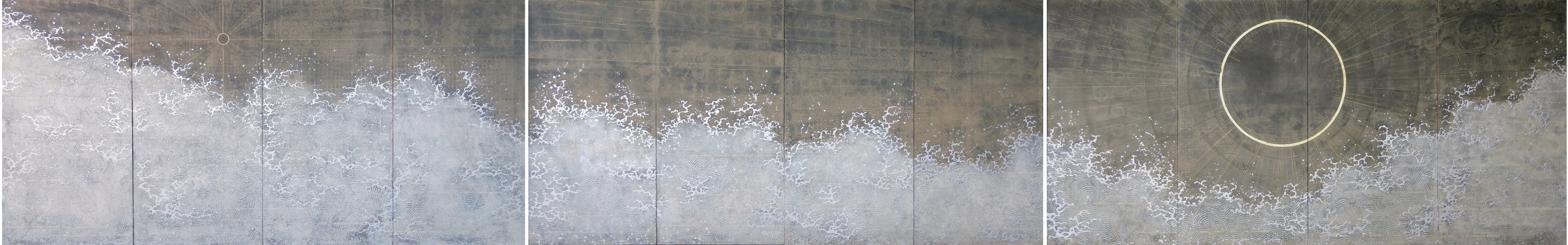 Ken Matsubara, "Kyokujitsu Gyōsei" Kukai's View; Sun and Venus 旭日暁星, 2017