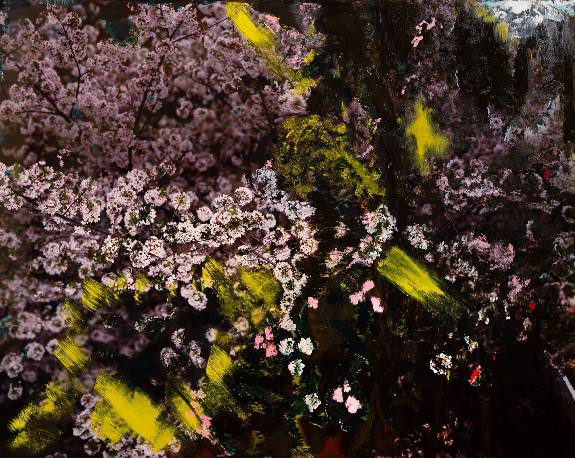 Angela West Always the first star that I Find, 2024 Signed in ink on label verso Photographic print with mixed...