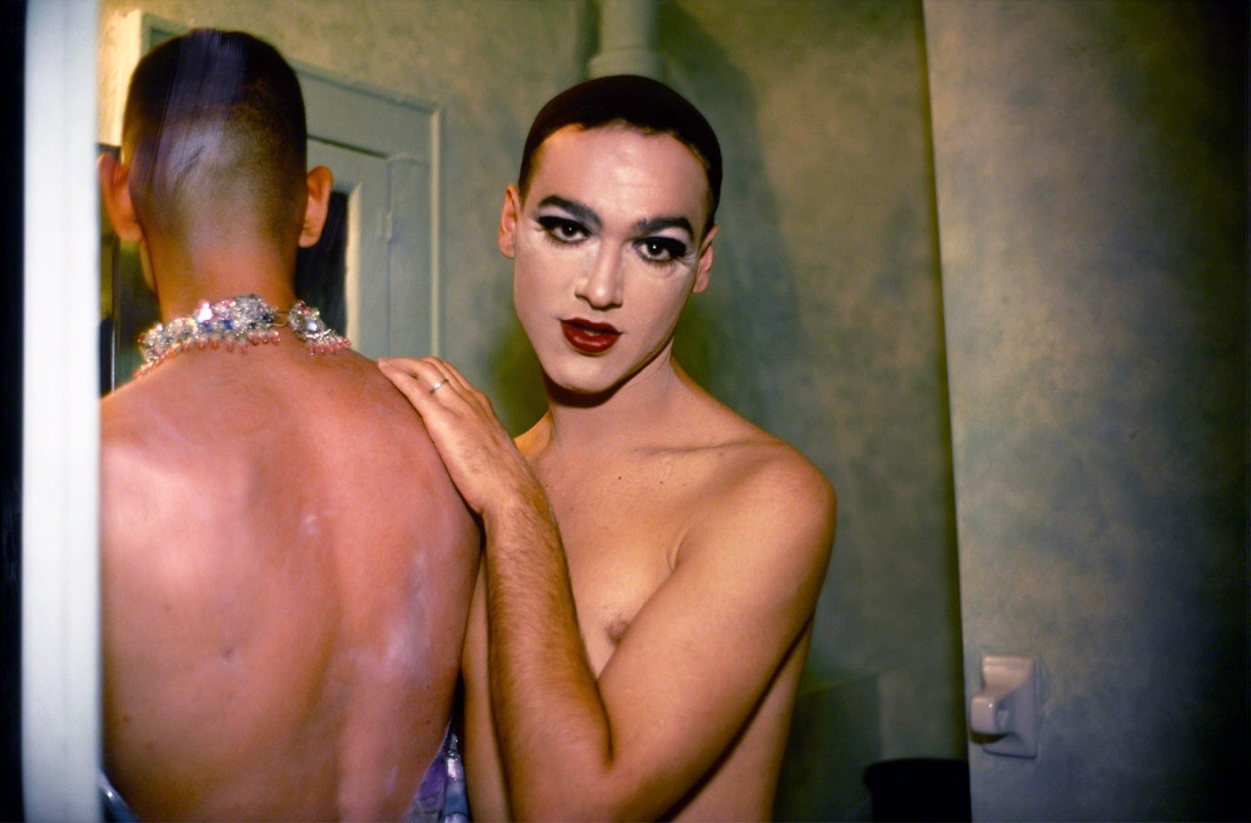 Nan Goldin Jimmy Paulette and Taboo! in the bathroom, NYC, 1991 SOLD Nan Goldin (b. 1953) is renowned for her...