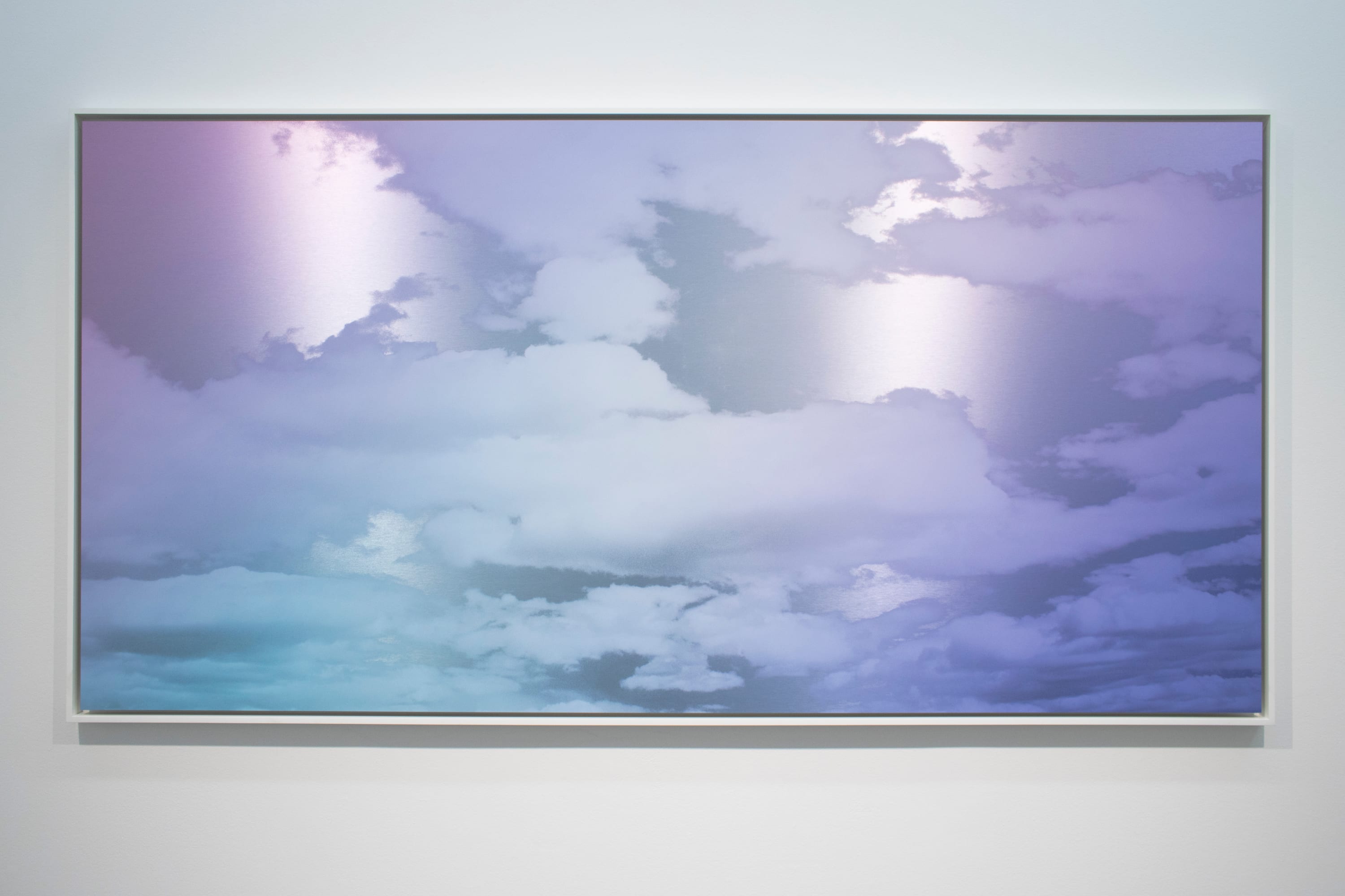 Miya Ando, UNKAI (SEA OF CLOUDS) BLUE LAVENDER PINK BOLINAS DECEMBER 5 2020 8:38 AM, 2020