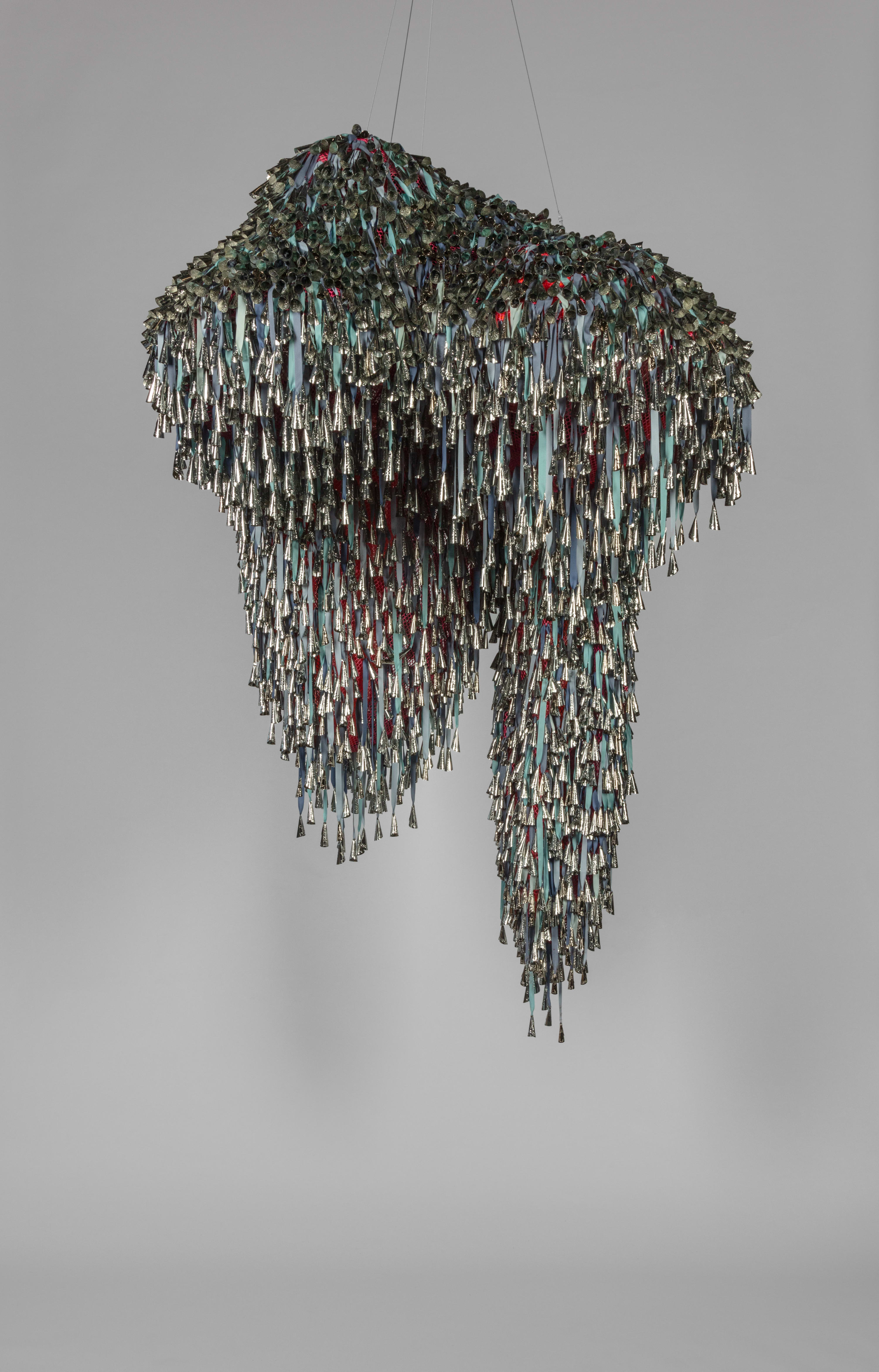 Marie Watt, Sky Dances Light: Solo XII, 2023