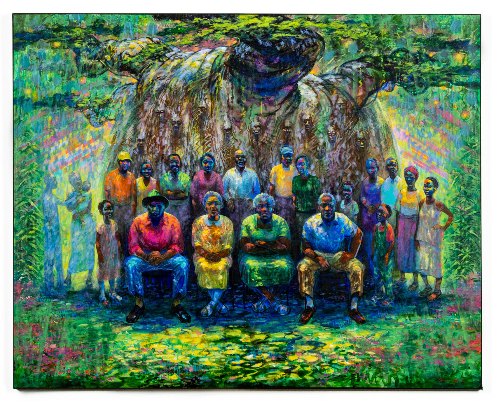 Sherman Beck, Family Gathering, 2022