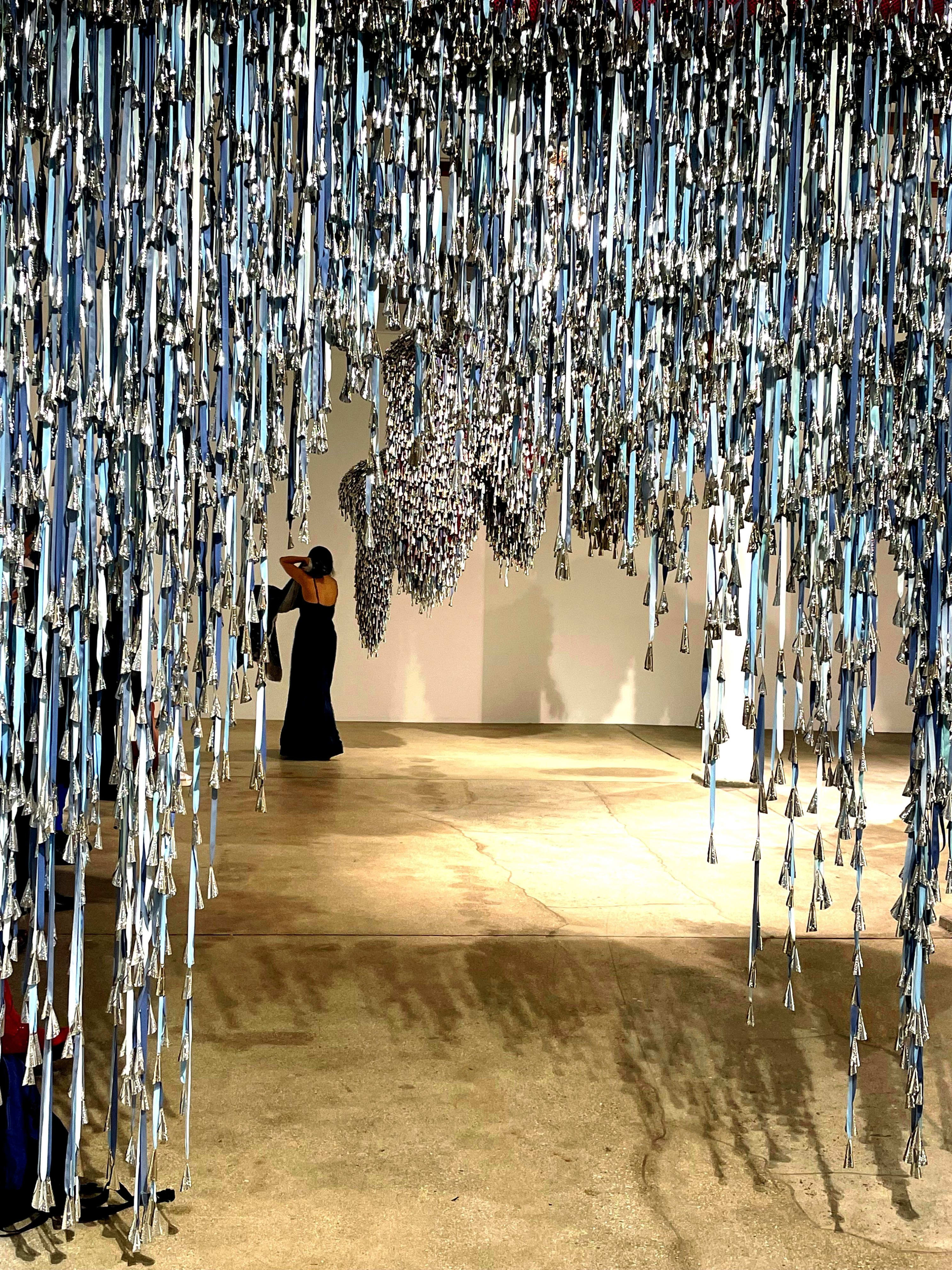 Marie Watt, Sky Dances Light: Threshold II, 2023