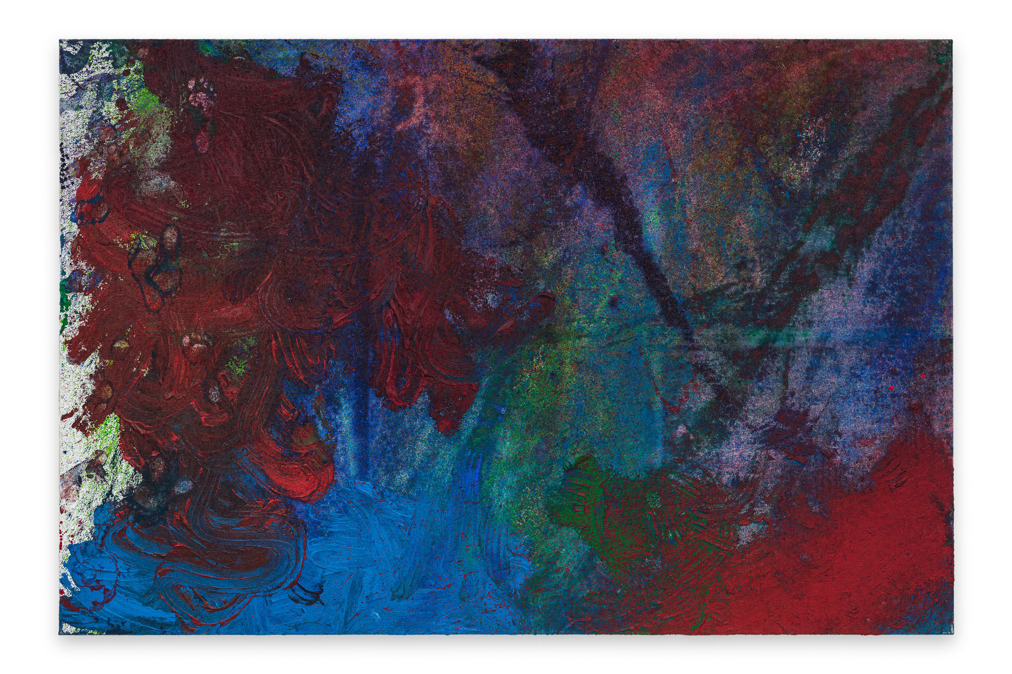 Hermann Nitsch, Schüttbild, 2021