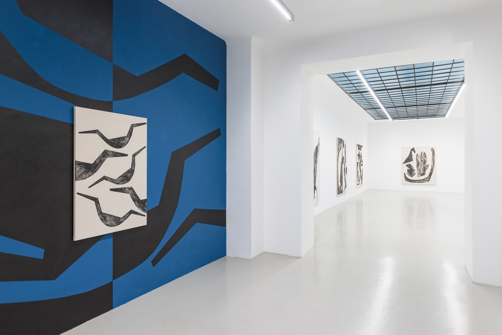 Frauke Dannert, Installation View:Traumfragmente, 2023