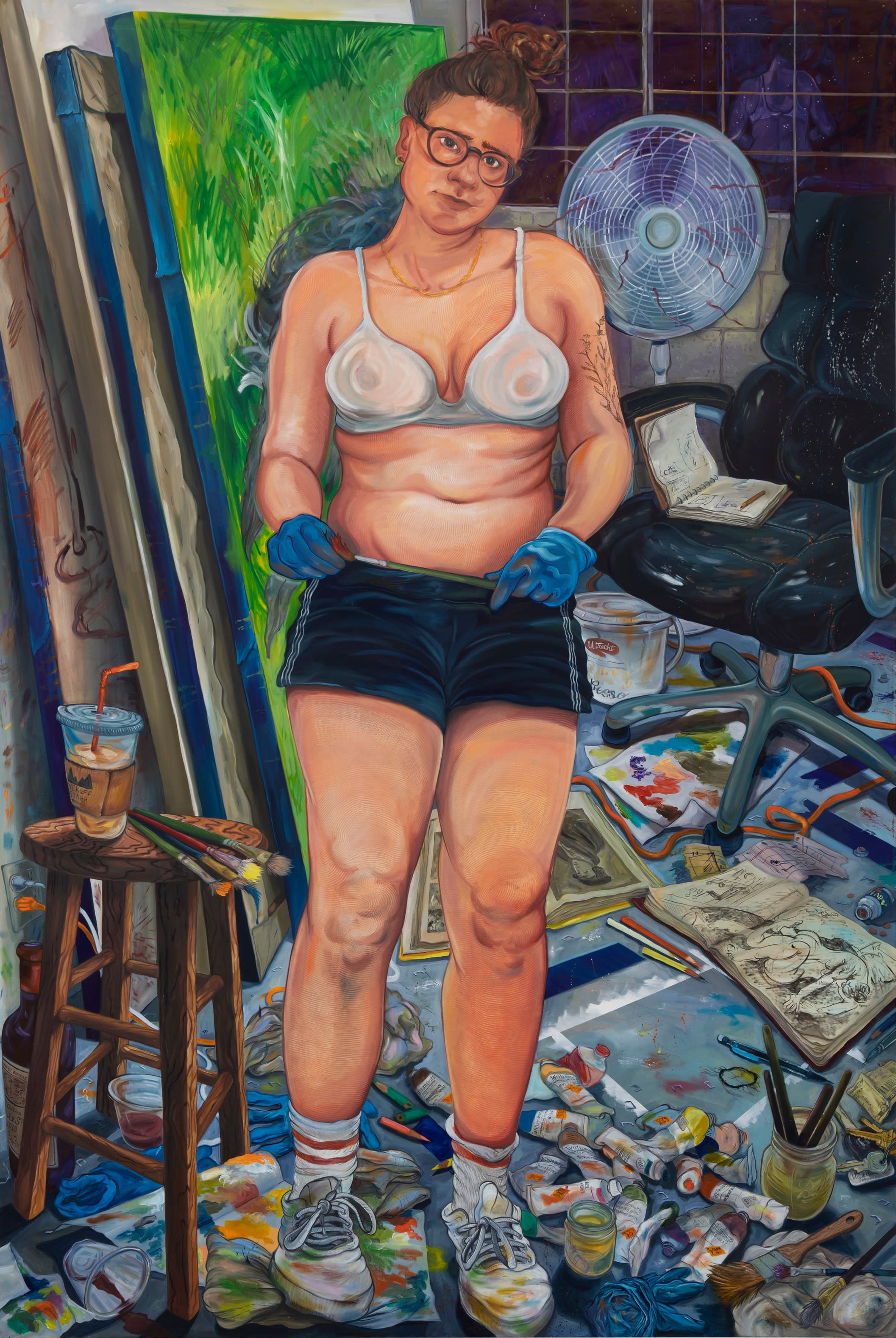 Rebecca Ness, Summer studio, 2022